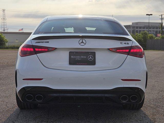 new 2024 Mercedes-Benz AMG C 43 car, priced at $74,000