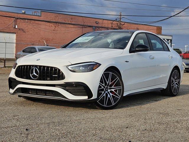 new 2024 Mercedes-Benz AMG C 43 car, priced at $74,000