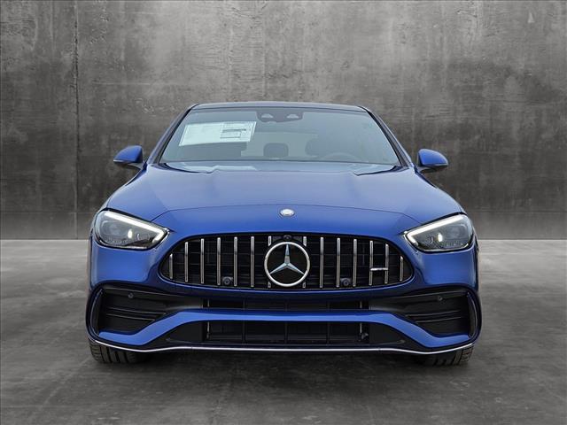 new 2024 Mercedes-Benz AMG C 43 car, priced at $73,475