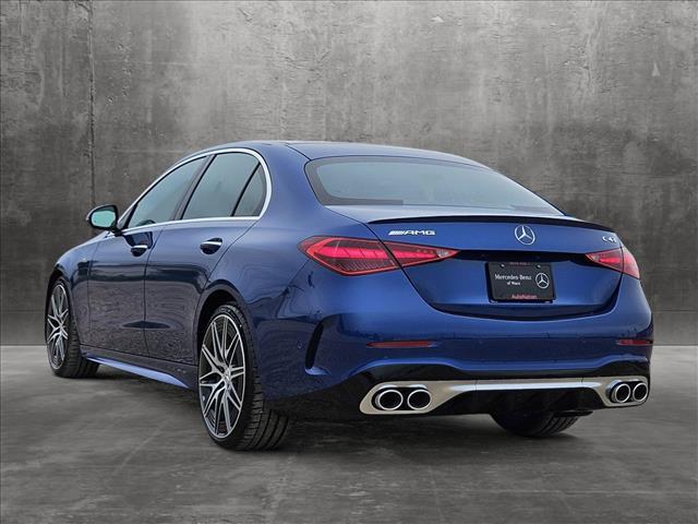 new 2024 Mercedes-Benz AMG C 43 car, priced at $73,475