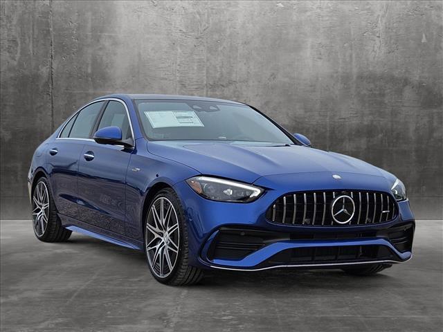 new 2024 Mercedes-Benz AMG C 43 car, priced at $73,475