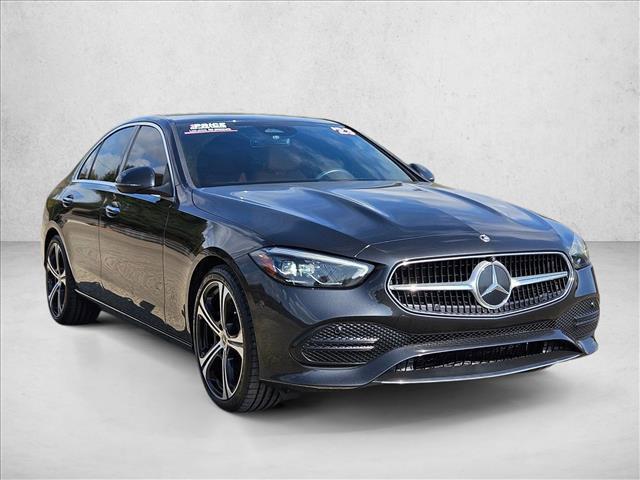 used 2023 Mercedes-Benz C-Class car, priced at $34,498