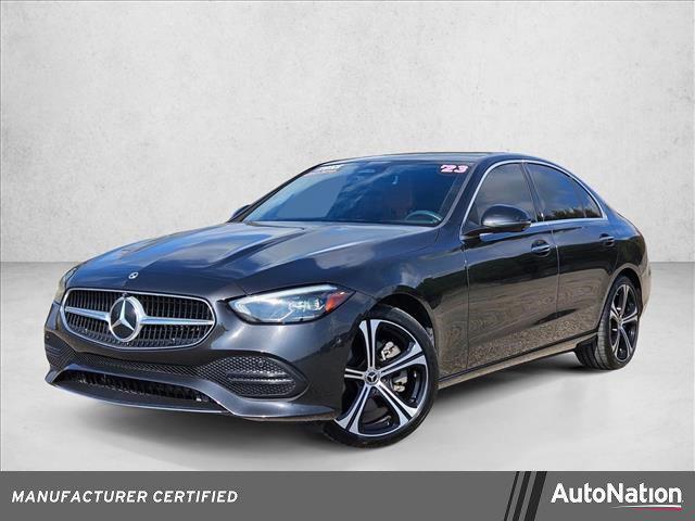 used 2023 Mercedes-Benz C-Class car, priced at $34,498