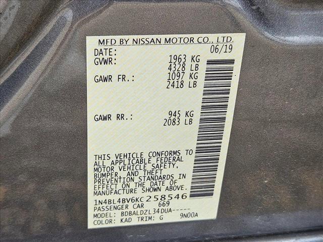 used 2019 Nissan Altima car, priced at $13,992