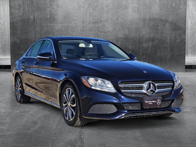 used 2015 Mercedes-Benz C-Class car, priced at $12,245