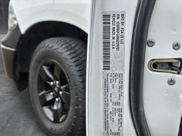 used 2022 Ram 1500 car, priced at $25,778