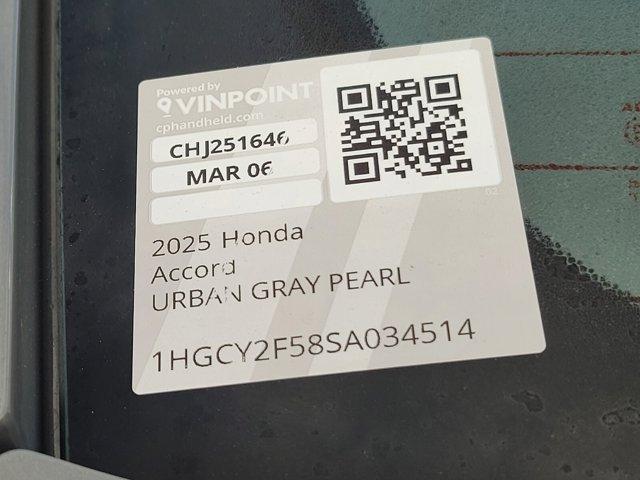 new 2025 Honda Accord Hybrid car, priced at $33,654