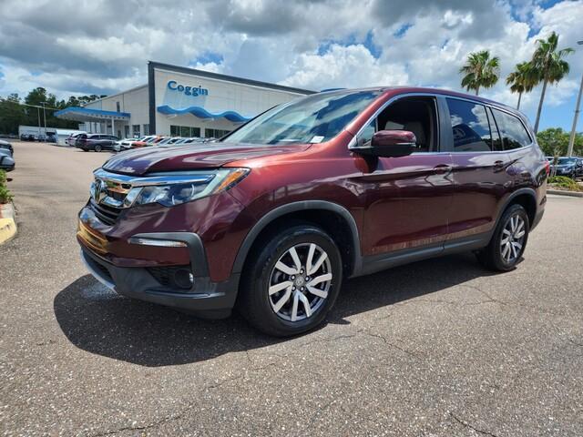 used 2021 Honda Pilot car, priced at $28,295