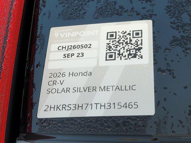 new 2026 Honda CR-V car, priced at $36,005