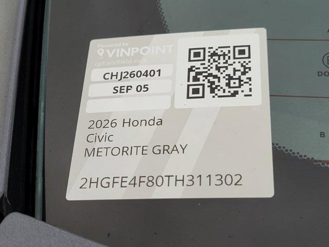 new 2026 Honda Civic Hybrid car, priced at $30,109
