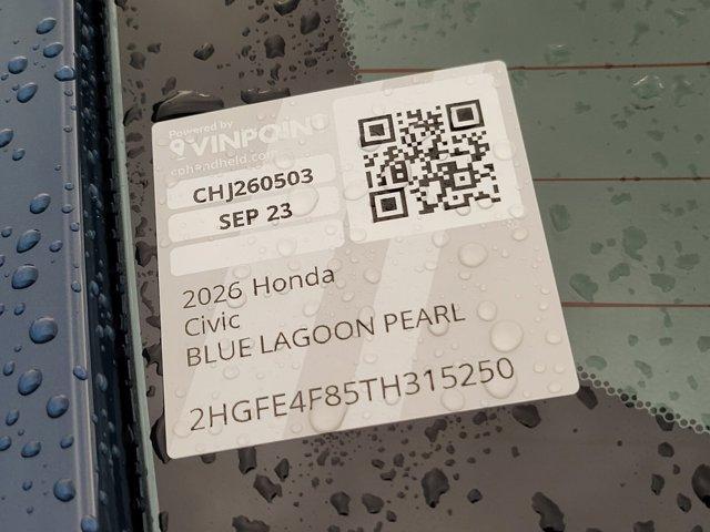 new 2026 Honda Civic Hybrid car, priced at $30,543