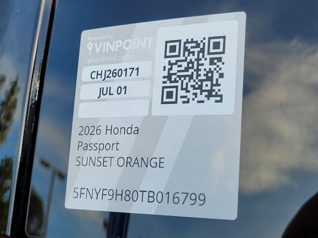 new 2026 Honda Passport car, priced at $53,605