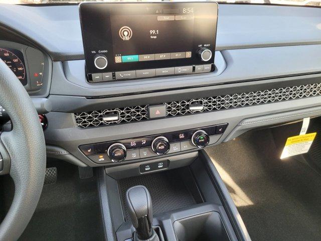 new 2025 Honda Accord car, priced at $30,260