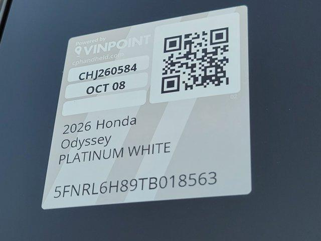 new 2026 Honda Odyssey car, priced at $47,476