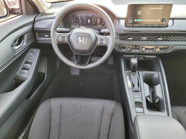 new 2025 Honda Accord car, priced at $30,260