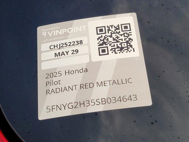 new 2025 Honda Pilot car, priced at $40,187