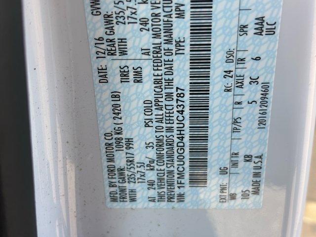 used 2017 Ford Escape car, priced at $7,500