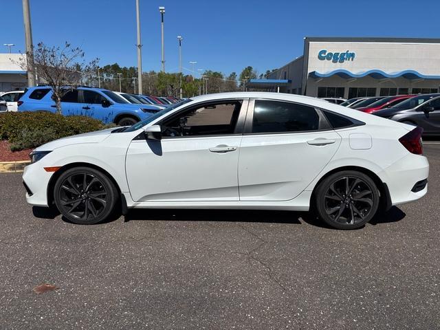 used 2021 Honda Civic car, priced at $21,354