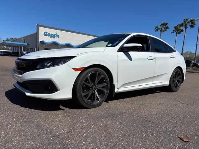 used 2021 Honda Civic car, priced at $21,354