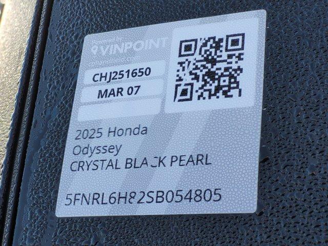 new 2025 Honda Odyssey car, priced at $44,748