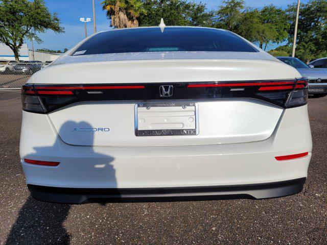 new 2024 Honda Accord car, priced at $32,455