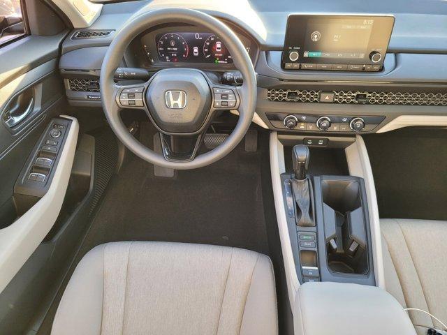 new 2025 Honda Accord car, priced at $29,298