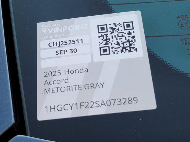 new 2025 Honda Accord car, priced at $29,298