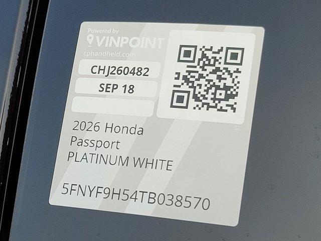 new 2026 Honda Passport car, priced at $48,868