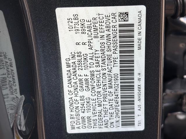 new 2026 Honda Civic Hybrid car, priced at $32,484