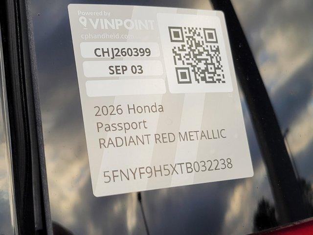new 2026 Honda Passport car, priced at $49,714