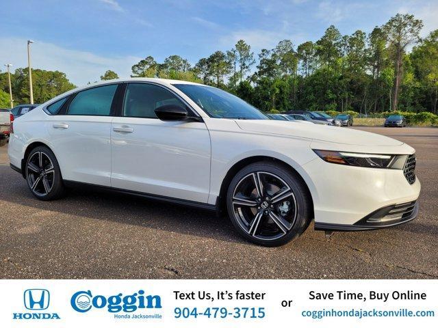 new 2025 Honda Accord Hybrid car, priced at $33,654