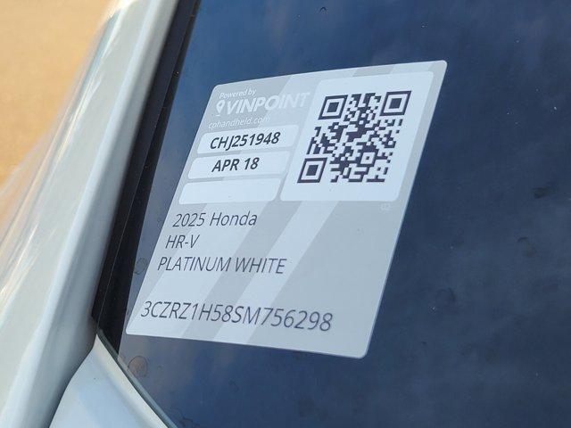 new 2025 Honda HR-V car, priced at $29,350