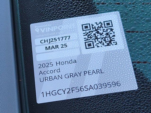 new 2025 Honda Accord Hybrid car, priced at $33,654
