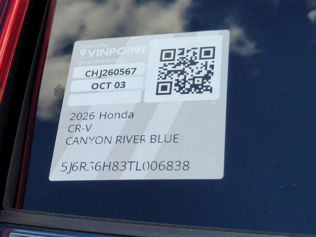 new 2026 Honda CR-V Hybrid car, priced at $40,579