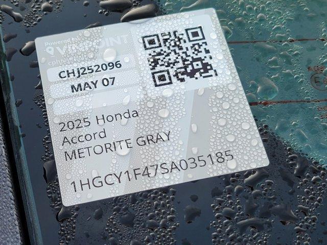 new 2025 Honda Accord car, priced at $30,260
