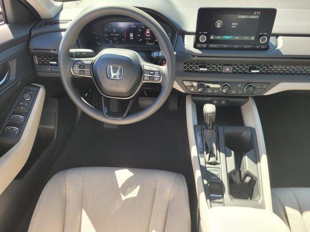 new 2025 Honda Accord car, priced at $31,746