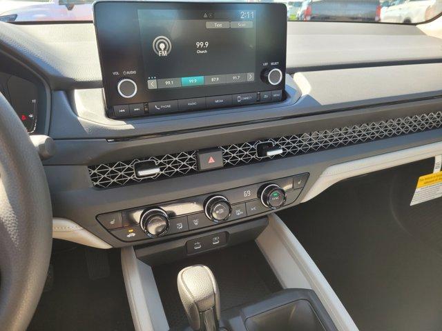 new 2025 Honda Accord car, priced at $31,746