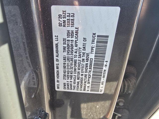 used 2020 Honda Ridgeline car, priced at $27,791