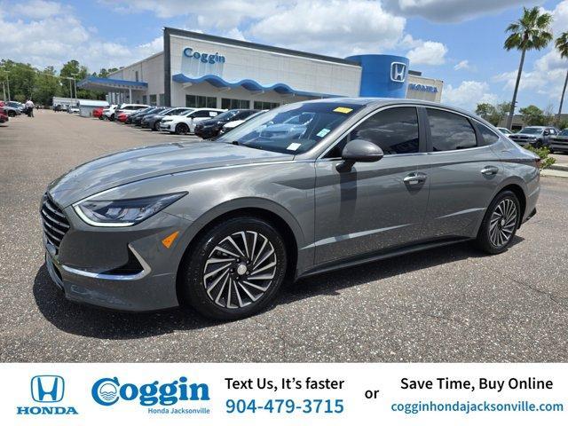 used 2023 Hyundai Sonata Hybrid car, priced at $21,291