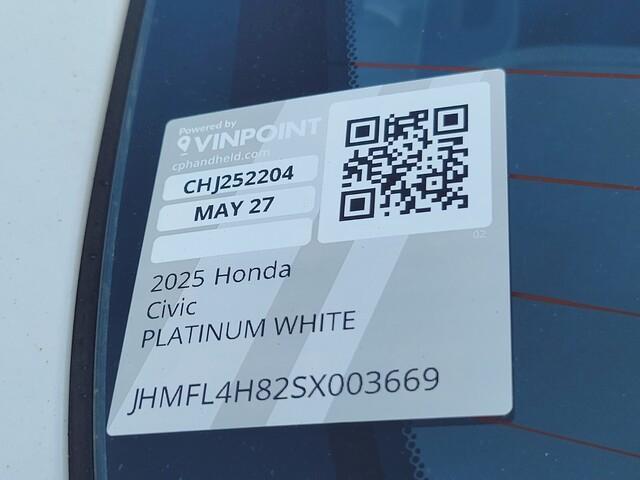 new 2025 Honda Civic Hybrid car, priced at $30,318