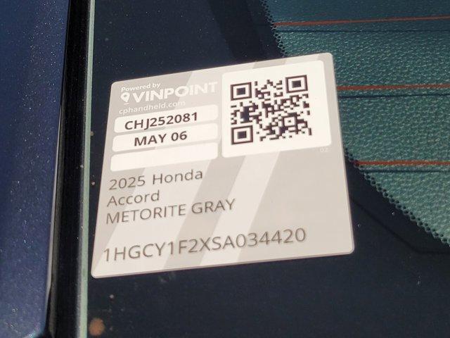 new 2025 Honda Accord car, priced at $28,256
