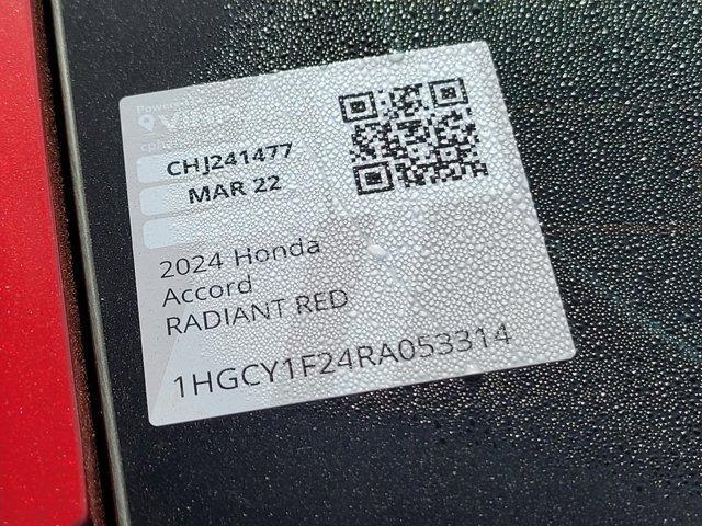 new 2024 Honda Accord car, priced at $28,440