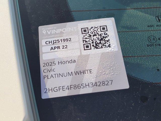 new 2025 Honda Civic Hybrid car, priced at $31,565