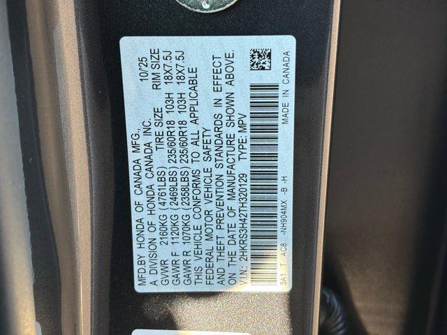 new 2026 Honda CR-V car, priced at $34,038