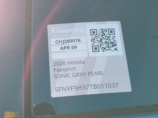 new 2026 Honda Passport car, priced at $47,650