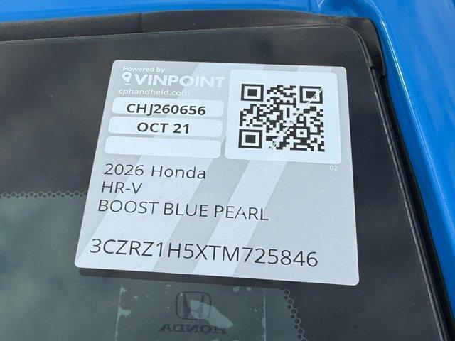 new 2026 Honda HR-V car, priced at $29,564