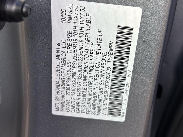 new 2026 Honda Odyssey car, priced at $50,702