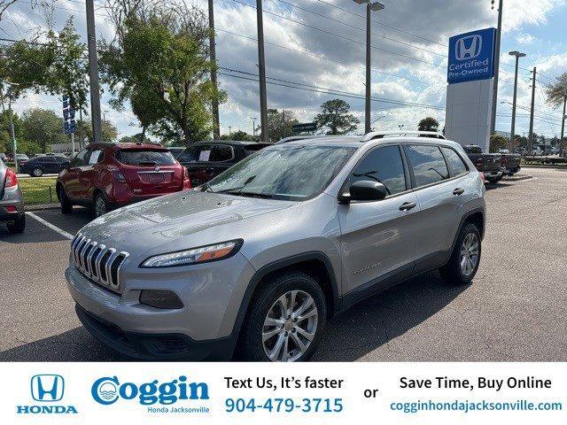 used 2015 Jeep Cherokee car, priced at $9,991