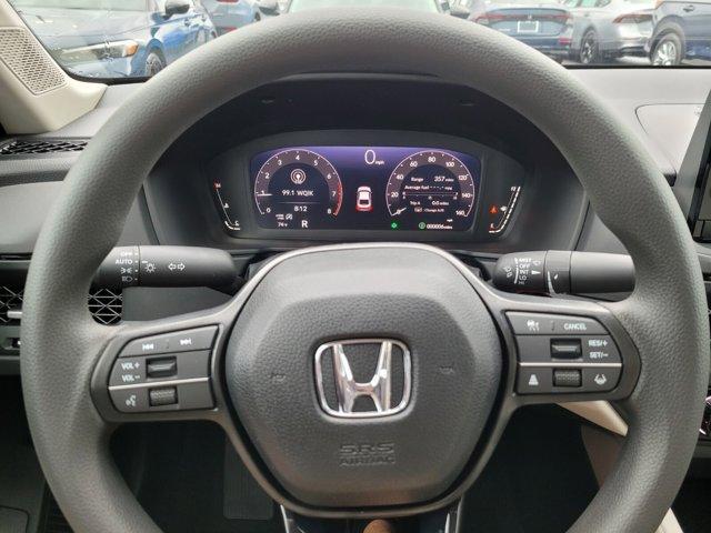 new 2025 Honda Accord car, priced at $30,260