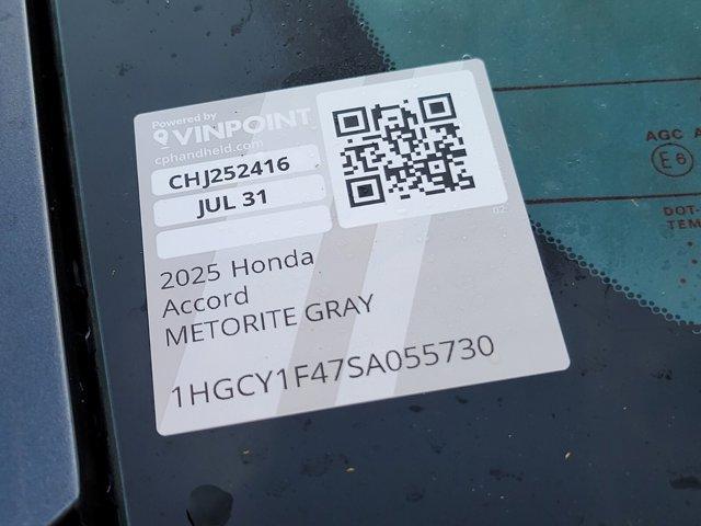 new 2025 Honda Accord car, priced at $31,270